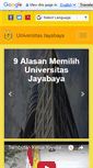 Mobile Screenshot of jayabaya.ac.id